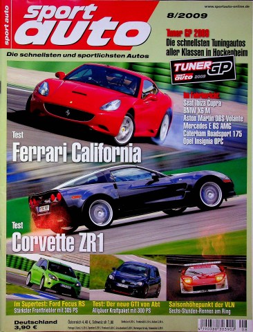 Deckblatt Sport Auto (08/2009)